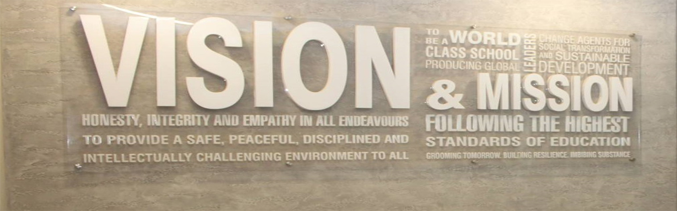 Vision and Mission banner